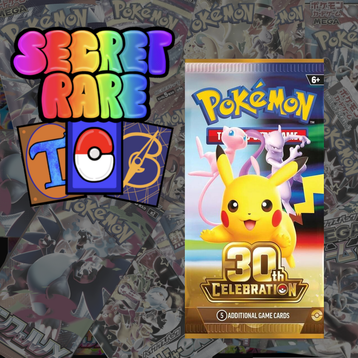 Pokemon 30th Anniversary Booster Pack