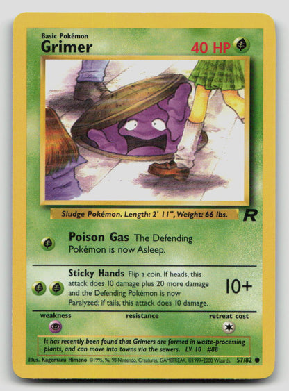 Grimer - [Team Rocket - 57/82] - Unlimited NM