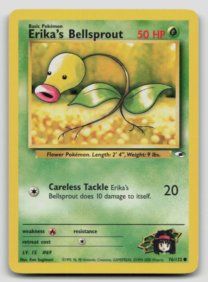 Erika's Bellsprout (76) - [Gym Heroes - 076/132] - Unlimited NM