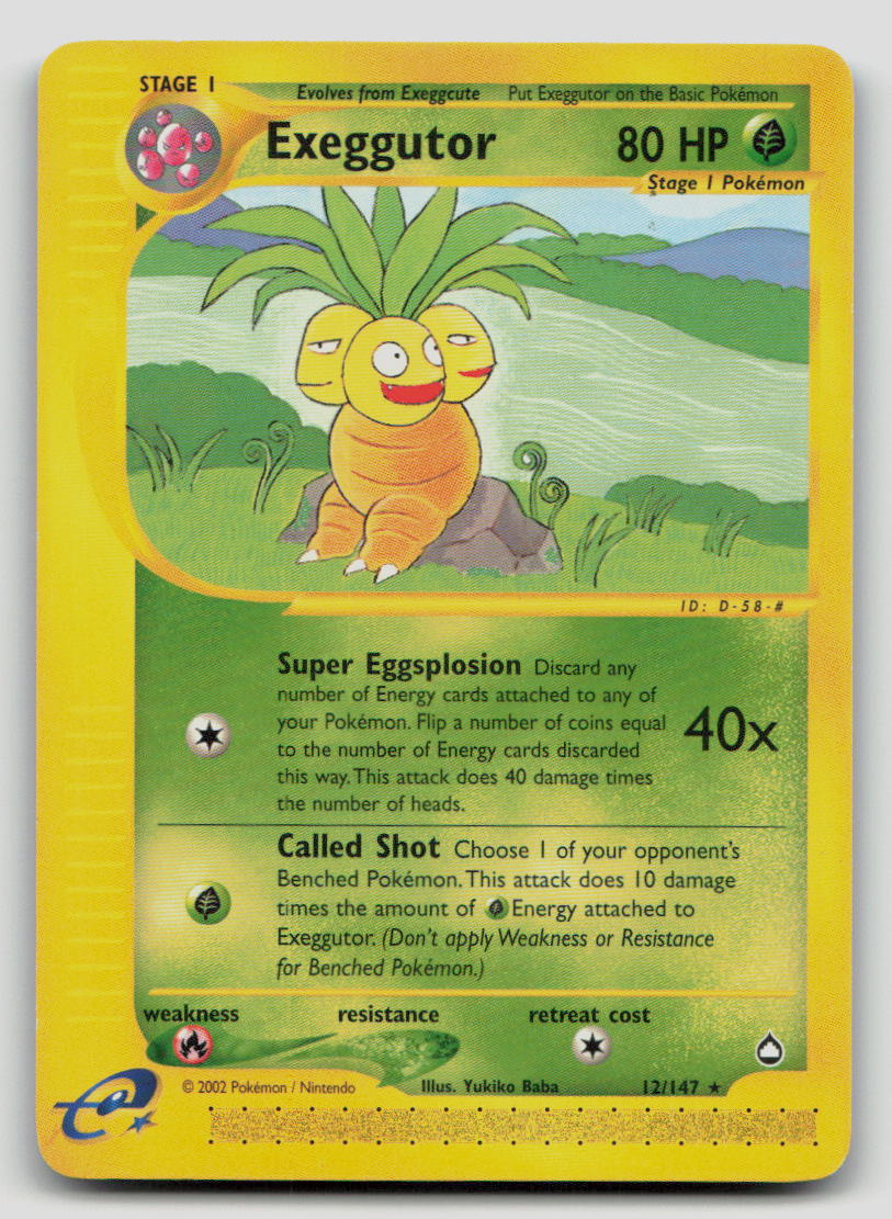 Exeggutor (12) - [Aquapolis - 012/147] - LP