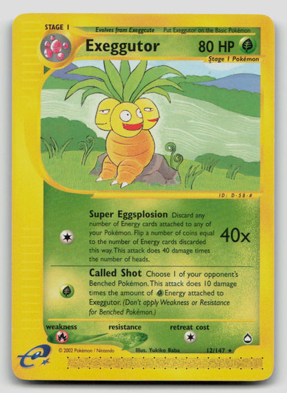 Exeggutor (12) - [Aquapolis - 012/147] - LP
