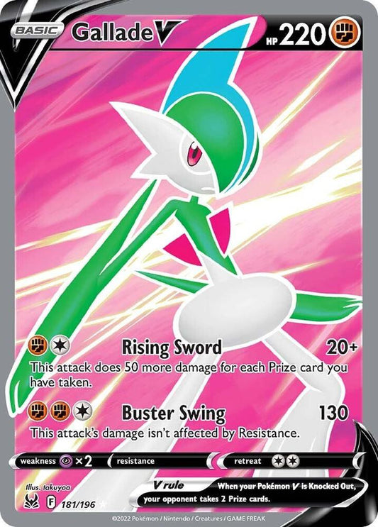 Gallade V (Full Art) - 181/196 UR