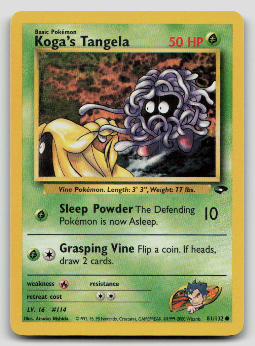 Koga's Tangela - [Gym Challenge - 081/132] - Unlimited LP