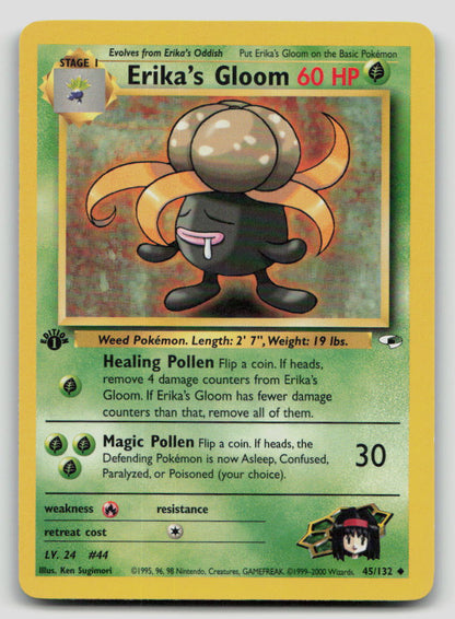 Erika's Gloom (45) - [Gym Heroes - 045/132] - 1st Edition NM