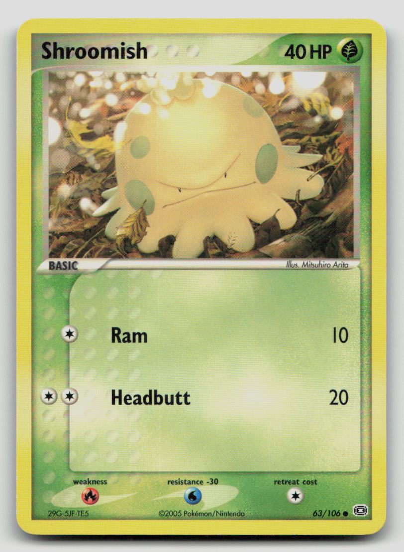 Shroomish - [EX Emerald - 63/106] - LP