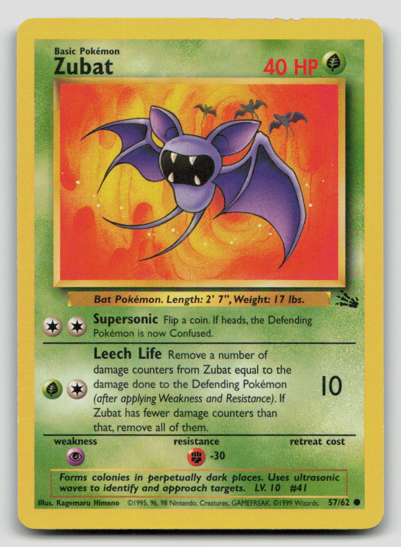 Zubat - [Fossil - 57/62] - Unlimited MP