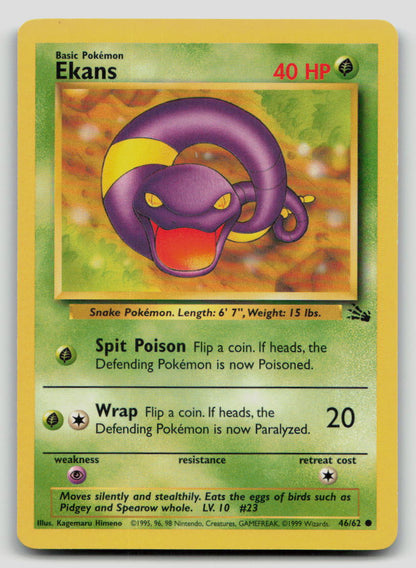 Ekans - [Fossil - 46/62] - Unlimited LP