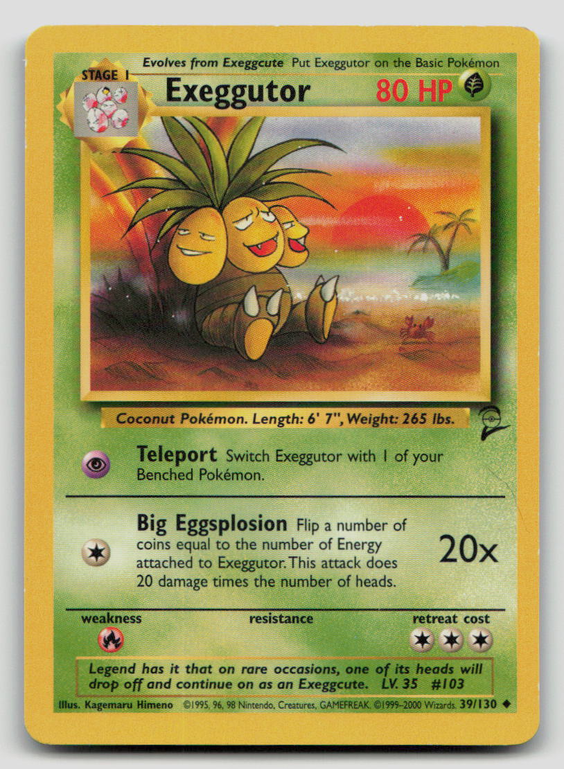 Exeggutor - [Base Set 2 - 039/130] - MP