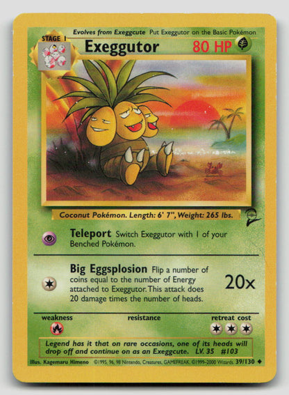 Exeggutor - [Base Set 2 - 039/130] - MP