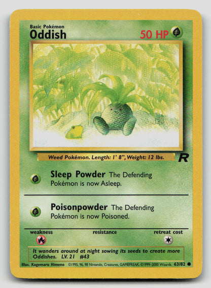 Oddish - [Team Rocket - 63/82] - Unlimited MP