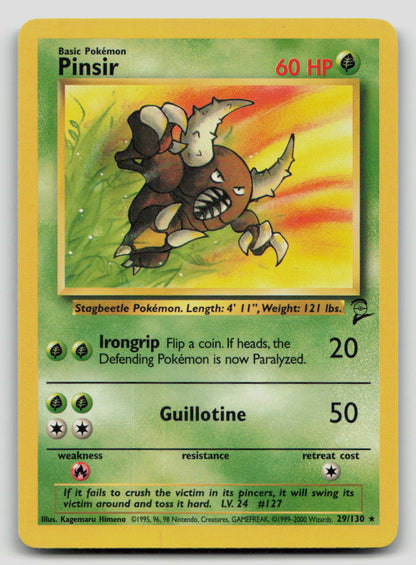 Pinsir - [Base Set 2 - 029/130] - NM