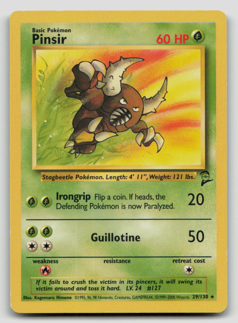 Pinsir (25) - [Jungle - 25/64] - Unlimited NM