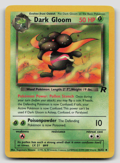 Dark Gloom - [Team Rocket - 36/82] - Unlimited LP