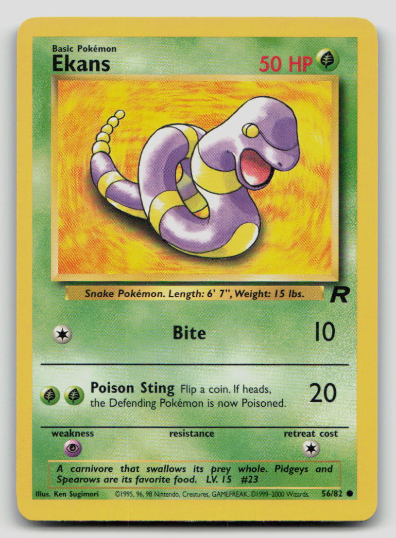 Ekans - [Team Rocket - 56/82] - Unlimited MP