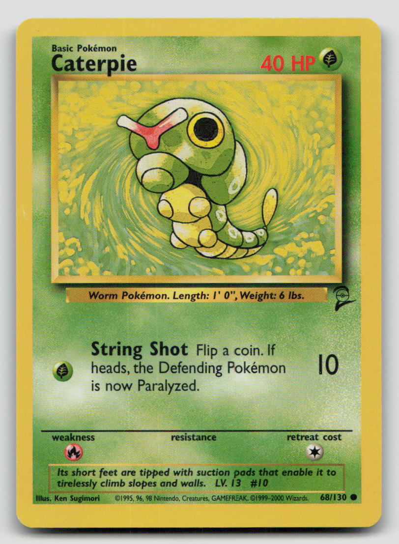 Caterpie - [Base Set 2 - 068/130] - NM