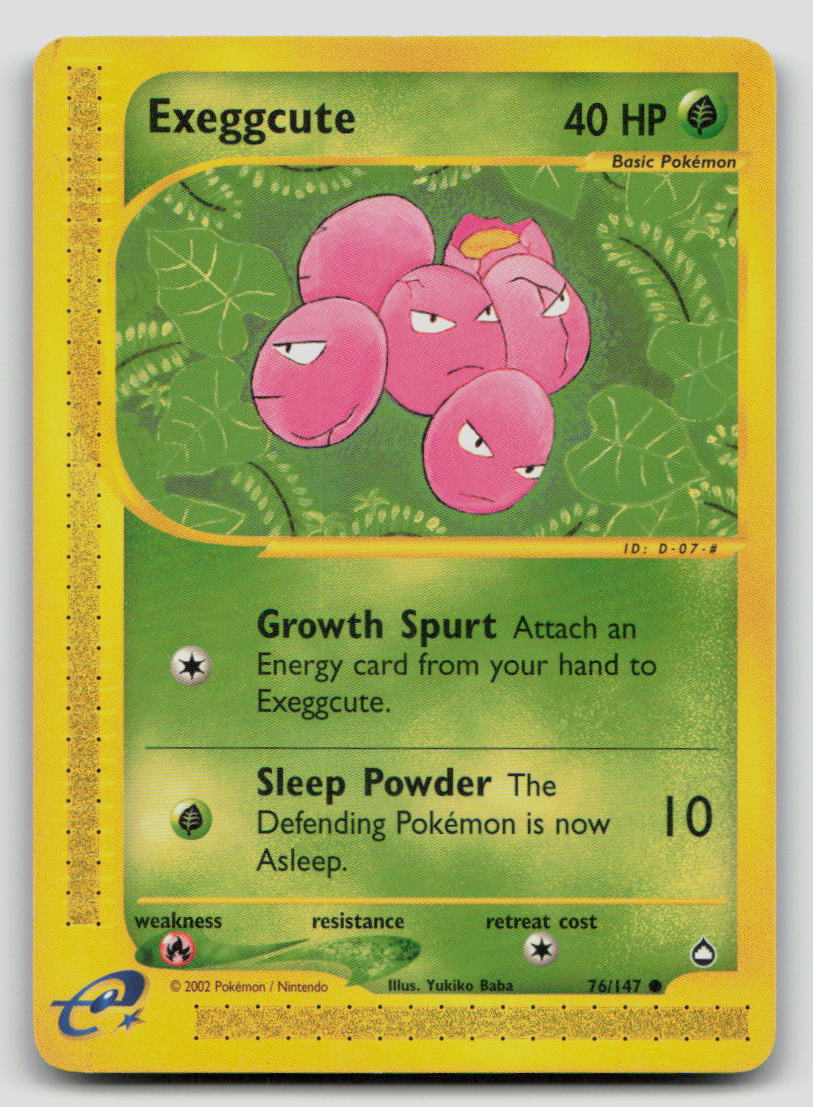 Exeggcute (76) - [Aquapolis - 076/147] - LP