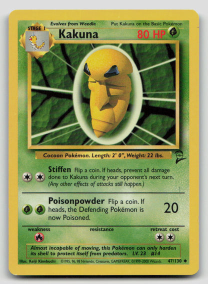Kakuna - [Base Set 2 - 047/130] - LP