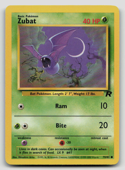 Zubat - [Team Rocket - 70/82] - Unlimited MP