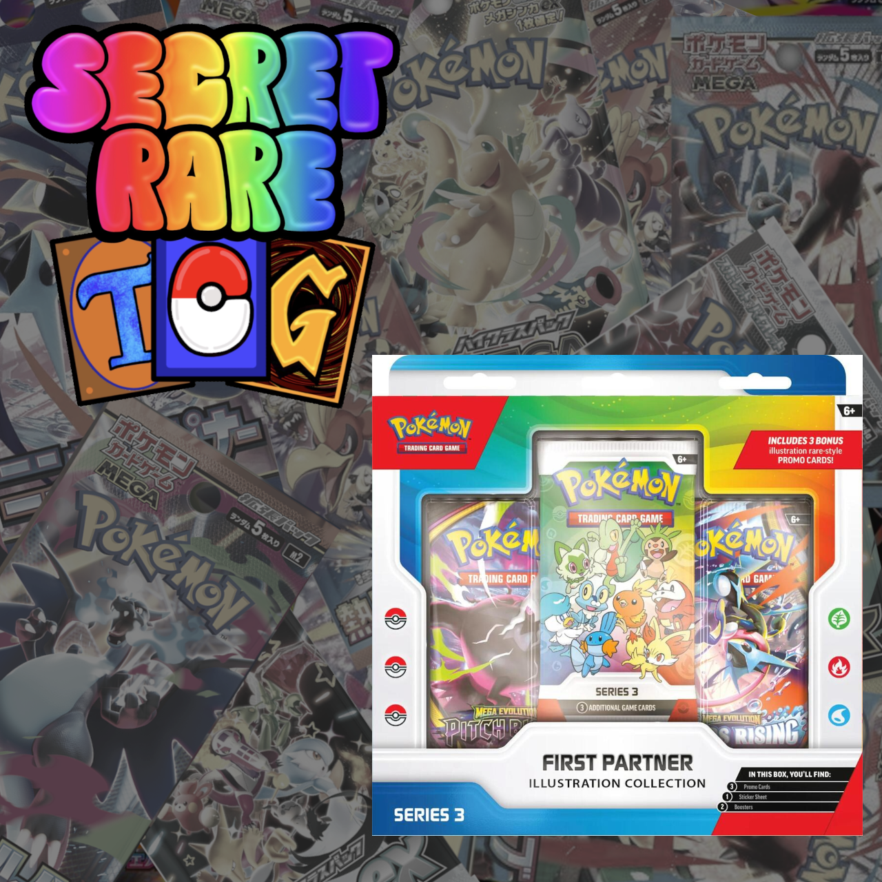 Pokemon First Partner Illustration Collection Series 3