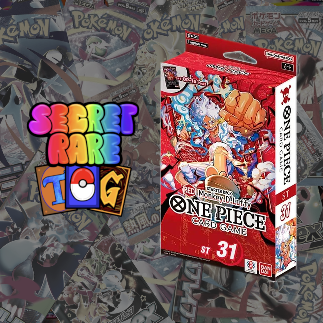 One Piece TCG: Starter Deck 31: RED Monkey.D.Luffy